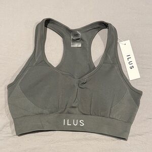 Women's Gray Sports Bra